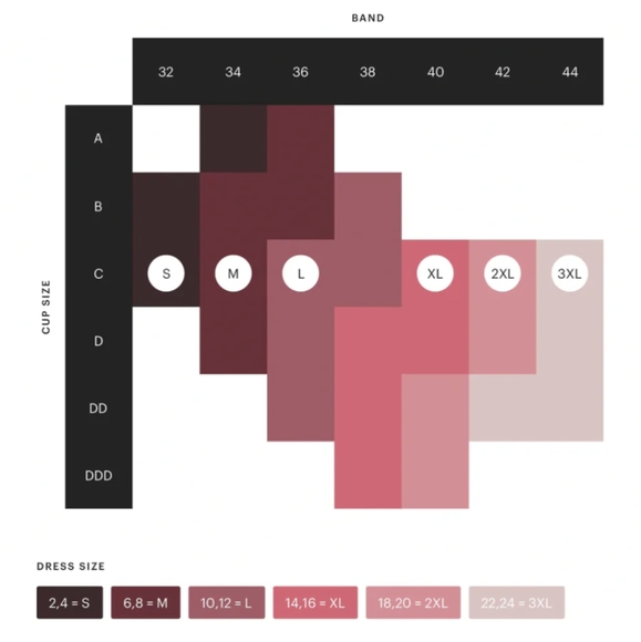 2 New Bralettes Smart & Sexy, S, Cotton & Satin Racerback, pads, stretch, plunge - Picture 12 of 16